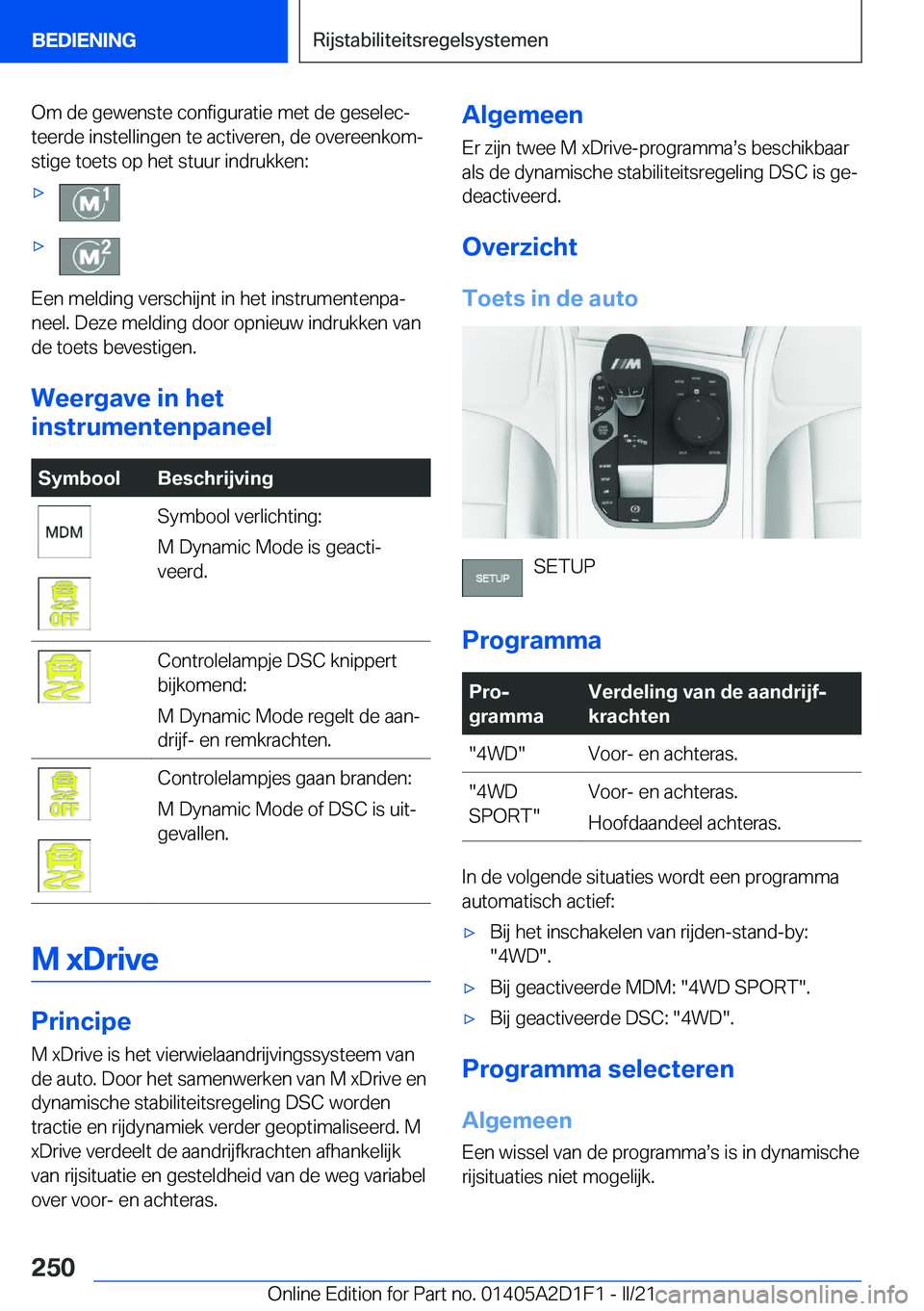 BMW X6 M 2021  Instructieboekjes (in Dutch) �O�m��d�e��g�e�w�e�n�s�t�e��c�o�n�f�i�g�u�r�a�t�i�e��m�e�t��d�e��g�e�s�e�l�e�cj�t�e�e�r�d�e��i�n�s�t�e�l�l�i�n�g�e�n��t�e��a�c�t�i�v�e�r�e�n�,��d�e��o�v�e�r�e�e�n�k�o�mj�s�t�i�g�e��t�o�e