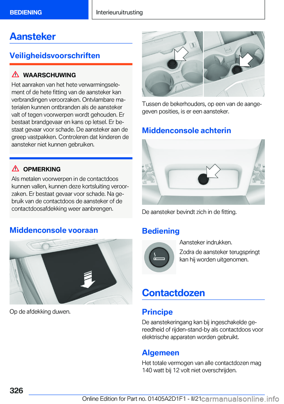 BMW X6 M 2021  Instructieboekjes (in Dutch) �A�a�n�s�t�e�k�e�r
�V�e�i�l�i�g�h�e�i�d�s�v�o�o�r�s�c�h�r�i�f�t�e�n
�W�A�A�R�S�C�H�U�W�I�N�G
�H�e�t��a�a�n�r�a�k�e�n��v�a�n��h�e�t��h�e�t�e��v�e�r�w�a�r�m�i�n�g�s�e�l�ej �m�e�n�t��o�f��d�e��h