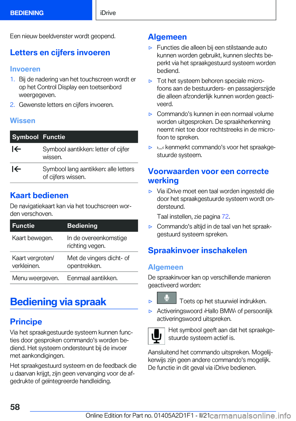 BMW X6 M 2021  Instructieboekjes (in Dutch) �E�e�n��n�i�e�u�w��b�e�e�l�d�v�e�n�s�t�e�r��w�o�r�d�t��g�e�o�p�e�n�d�.
�L�e�t�t�e�r�s��e�n��c�i�j�f�e�r�s��i�n�v�o�e�r�e�n
�I�n�v�o�e�r�e�n�1�.�B�i�j��d�e��n�a�d�e�r�i�n�g��v�a�n��h�e�t��t
