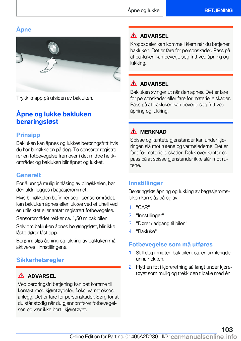 BMW X6 M 2021  InstruksjonsbØker (in Norwegian) �