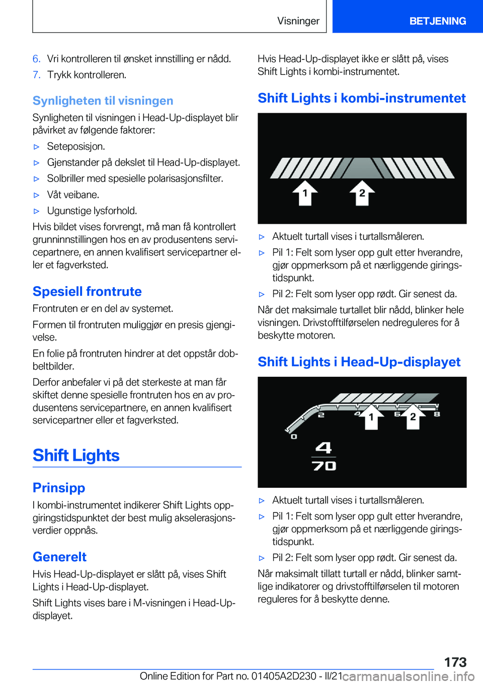 BMW X6 M 2021  InstruksjonsbØker (in Norwegian) �6�.�V�r�i��k�o�n�t�r�o�l�l�e�r�e�n��t�i�l��
