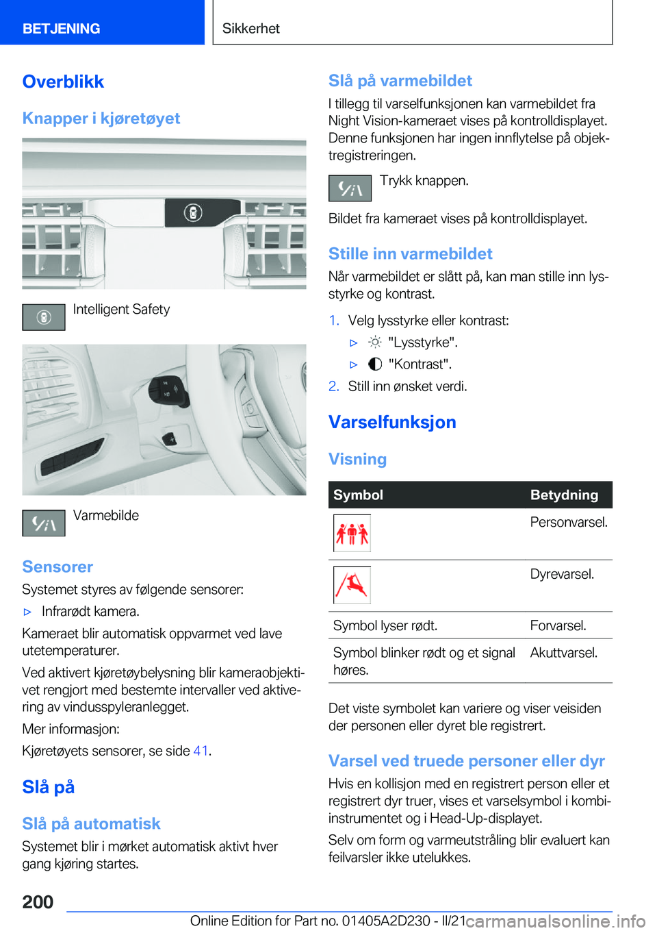 BMW X6 M 2021  InstruksjonsbØker (in Norwegian) �O�v�e�r�b�l�i�k�k�K�n�a�p�p�e�r��i��k�j�