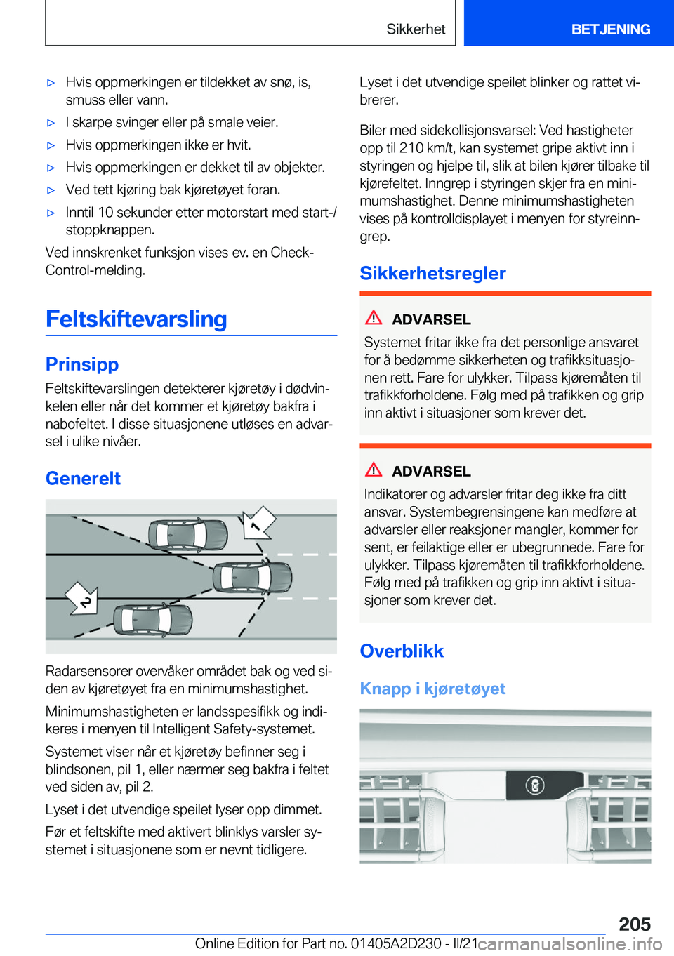BMW X6 M 2021  InstruksjonsbØker (in Norwegian) 'x�H�v�i�s��o�p�p�m�e�r�k�i�n�g�e�n��e�r��t�i�l�d�e�k�k�e�t��a�v��s�n�