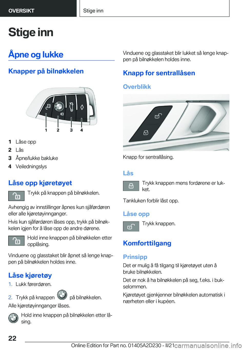 BMW X6 M 2021  InstruksjonsbØker (in Norwegian) �S�t�i�g�e��i�n�n�