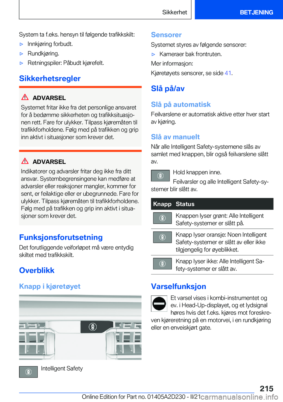 BMW X6 M 2021  InstruksjonsbØker (in Norwegian) �S�y�s�t�e�m��t�a��f�.�e�k�s�.��h�e�n�s�y�n��t�i�l��f�