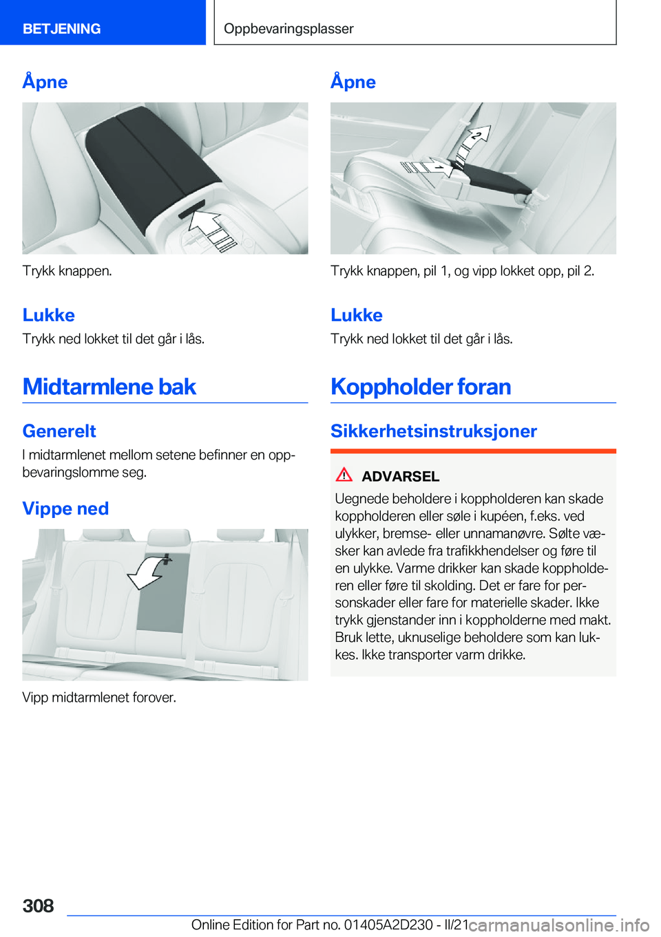 BMW X6 M 2021  InstruksjonsbØker (in Norwegian) �