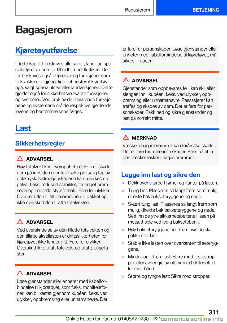 BMW X6 M 2021  InstruksjonsbØker (in Norwegian) �B�a�g�a�s�j�e�r�o�m�K�j�