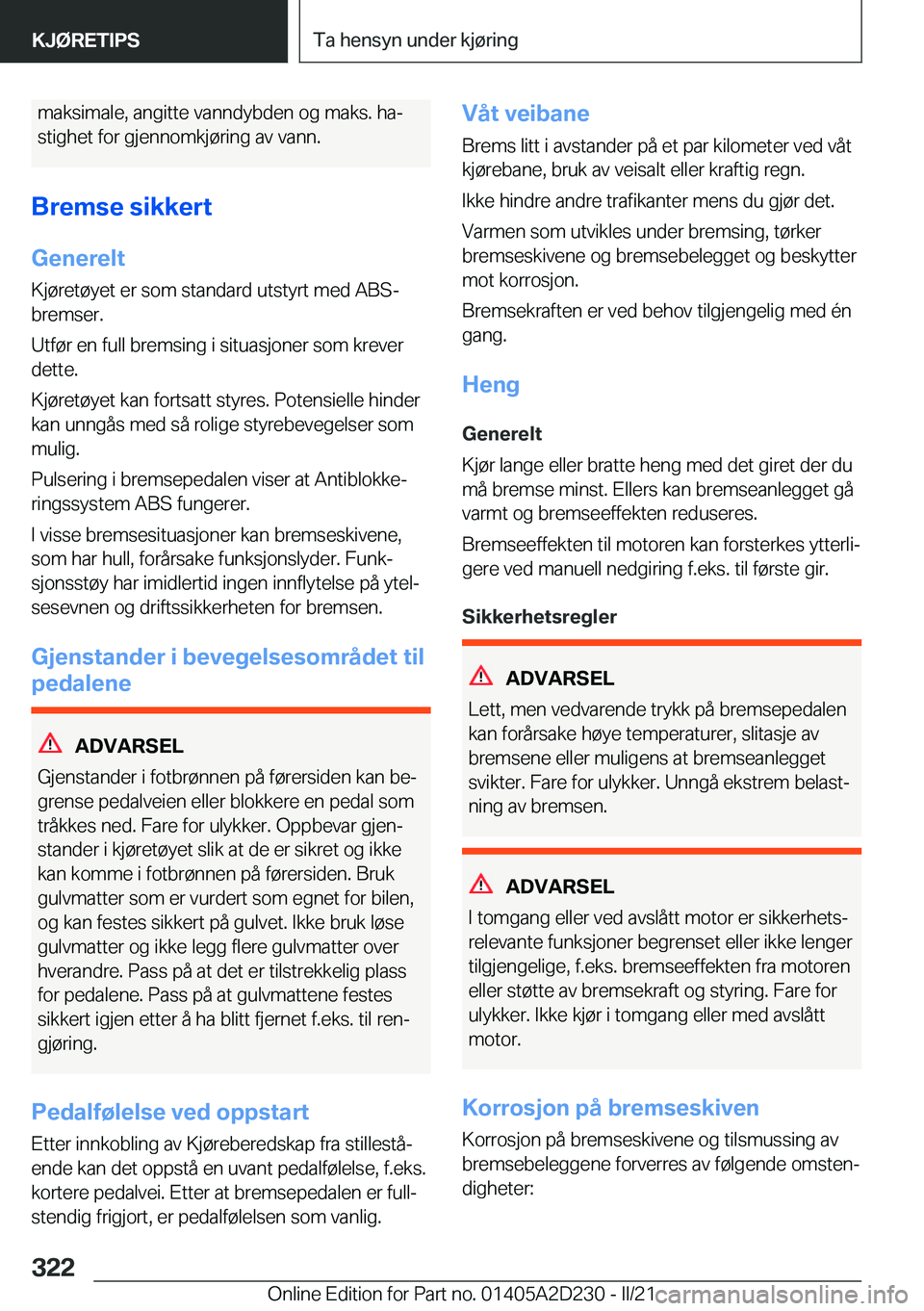 BMW X6 M 2021  InstruksjonsbØker (in Norwegian) �m�a�k�s�i�m�a�l�e�,��a�n�g�i�t�t�e��v�a�n�n�d�y�b�d�e�n��o�g��m�a�k�s�.��h�aj�s�t�i�g�h�e�t��f�o�r��g�j�e�n�n�o�m�k�j�