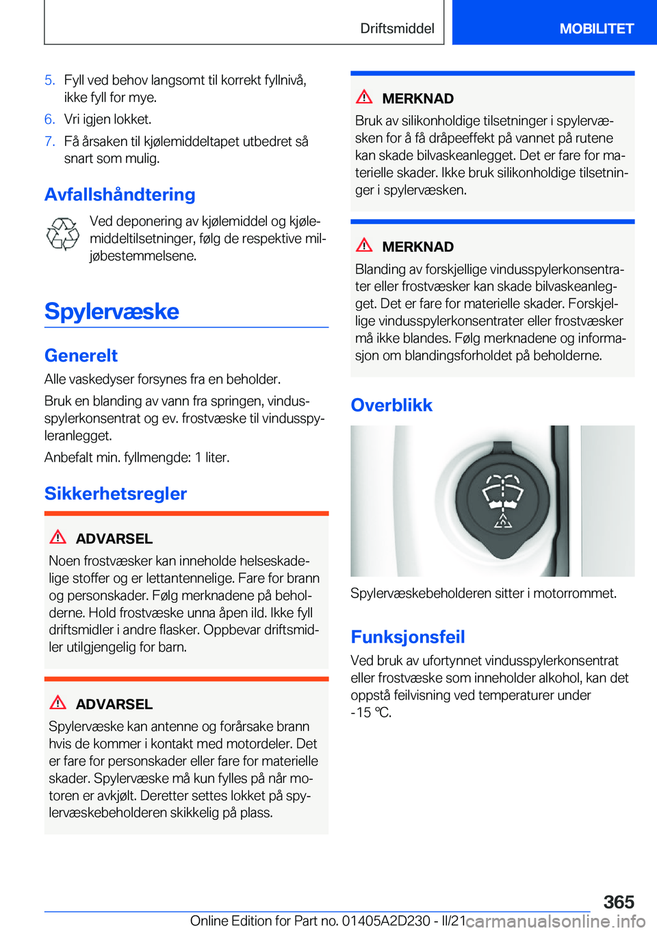 BMW X6 M 2021  InstruksjonsbØker (in Norwegian) �5�.�F�y�l�l��v�e�d��b�e�h�o�v��l�a�n�g�s�o�m�t��t�i�l��k�o�r�r�e�k�t��f�y�l�l�n�i�v�å�,
�i�k�k�e��f�y�l�l��f�o�r��m�y�e�.�6�.�V�r�i��i�g�j�e�n��l�o�k�k�e�t�.�7�.�F�å��å�r�s�a�k�e�n��t