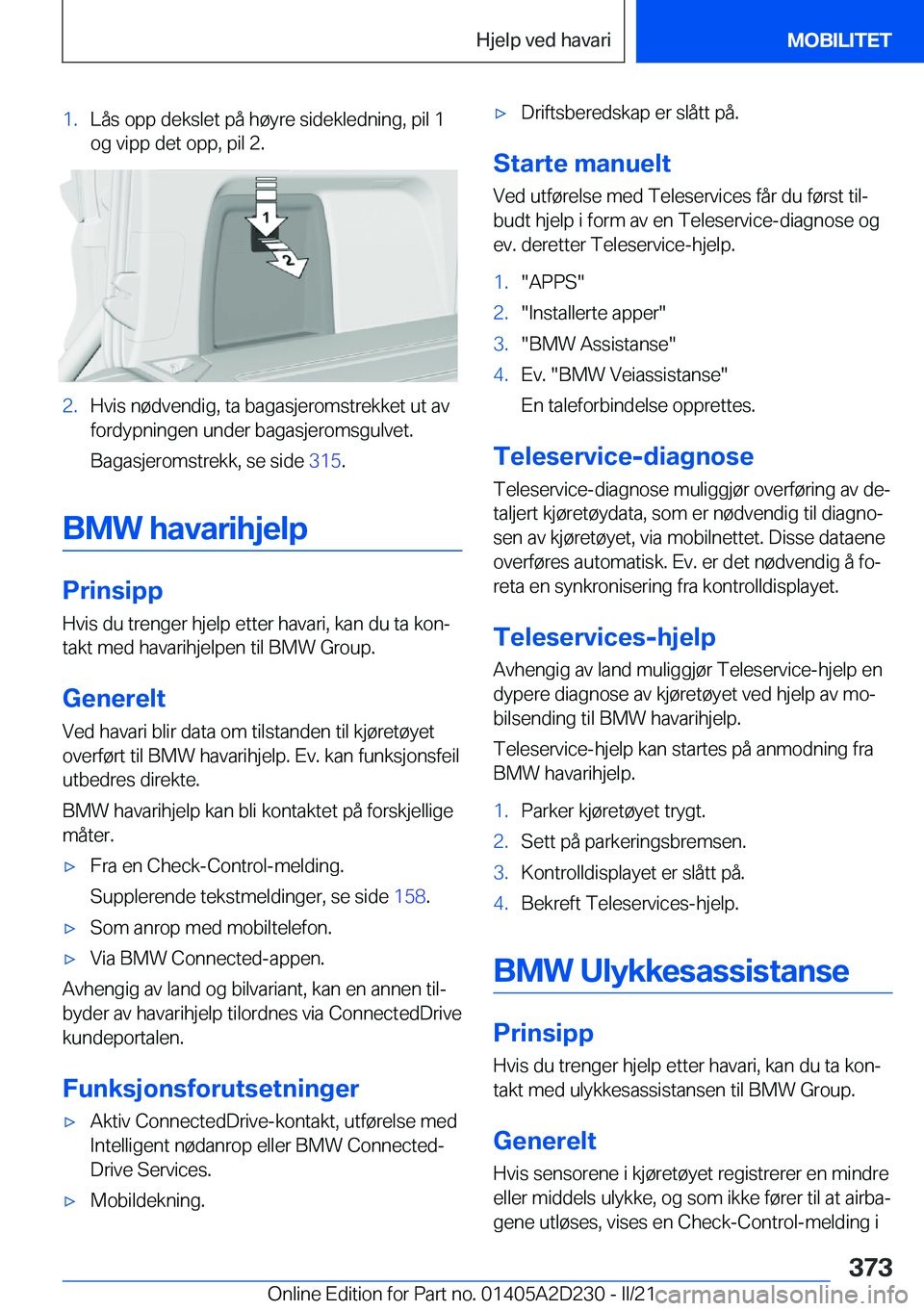 BMW X6 M 2021  InstruksjonsbØker (in Norwegian) �1�.�L�å�s��o�p�p��d�e�k�s�l�e�t��p�å��h�