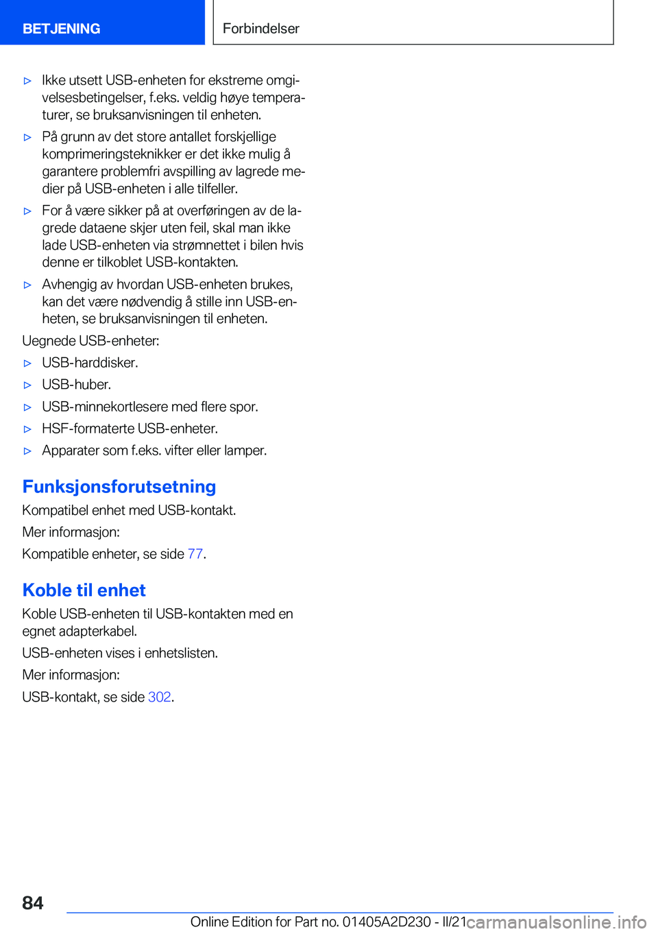 BMW X6 M 2021  InstruksjonsbØker (in Norwegian) 'x�I�k�k�e��u�t�s�e�t�t��U�S�B�-�e�n�h�e�t�e�n��f�o�r��e�k�s�t�r�e�m�e��o�m�g�ij
�v�e�l�s�e�s�b�e�t�i�n�g�e�l�s�e�r�,��f�.�e�k�s�.��v�e�l�d�i�g��h�