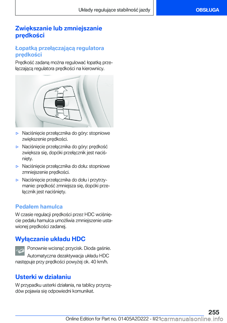 BMW X6 M 2021  Instrukcja obsługi (in Polish) �Z�w�i�
