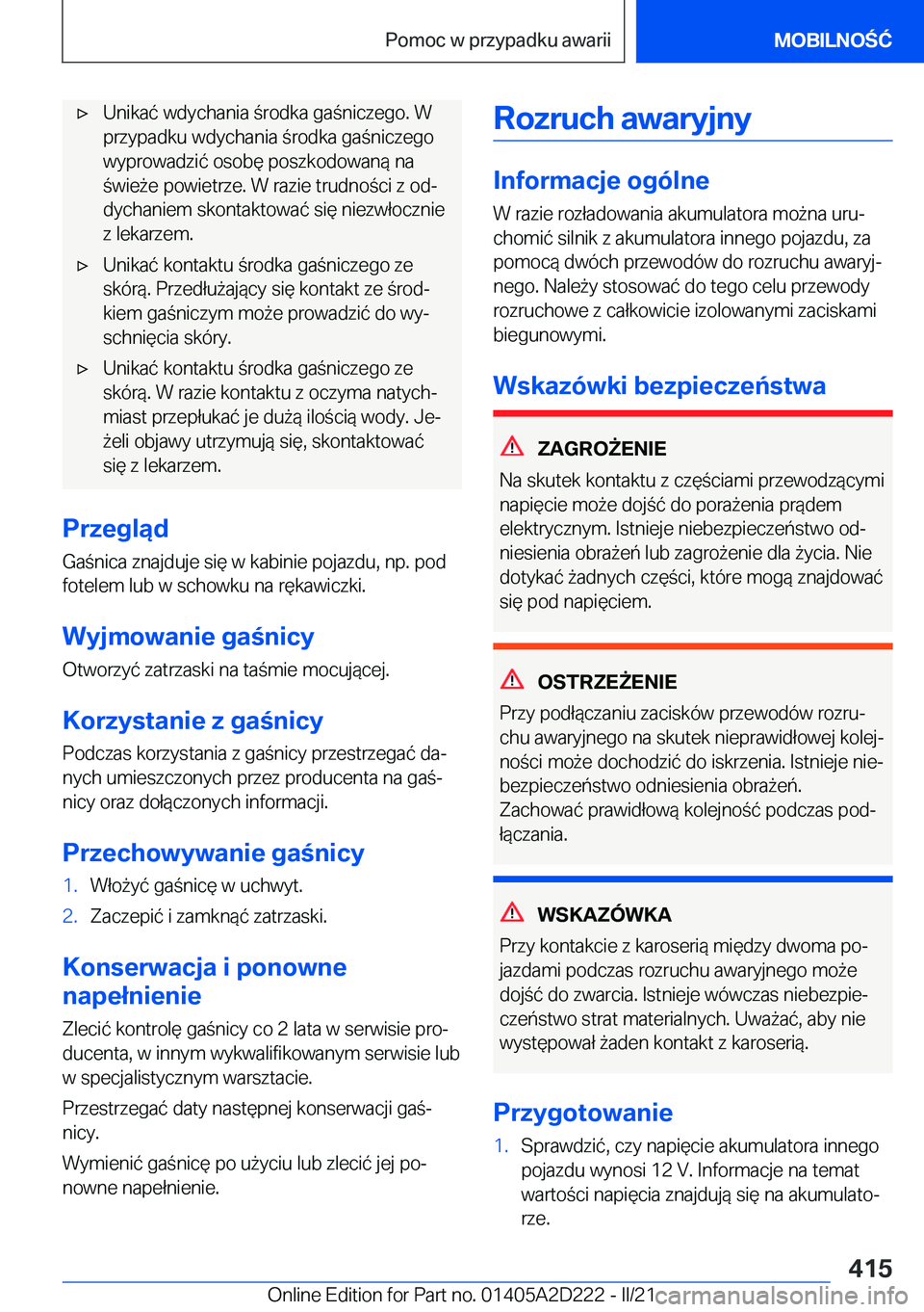 BMW X6 M 2021  Instrukcja obsługi (in Polish) 'x�U�n�i�k�a�