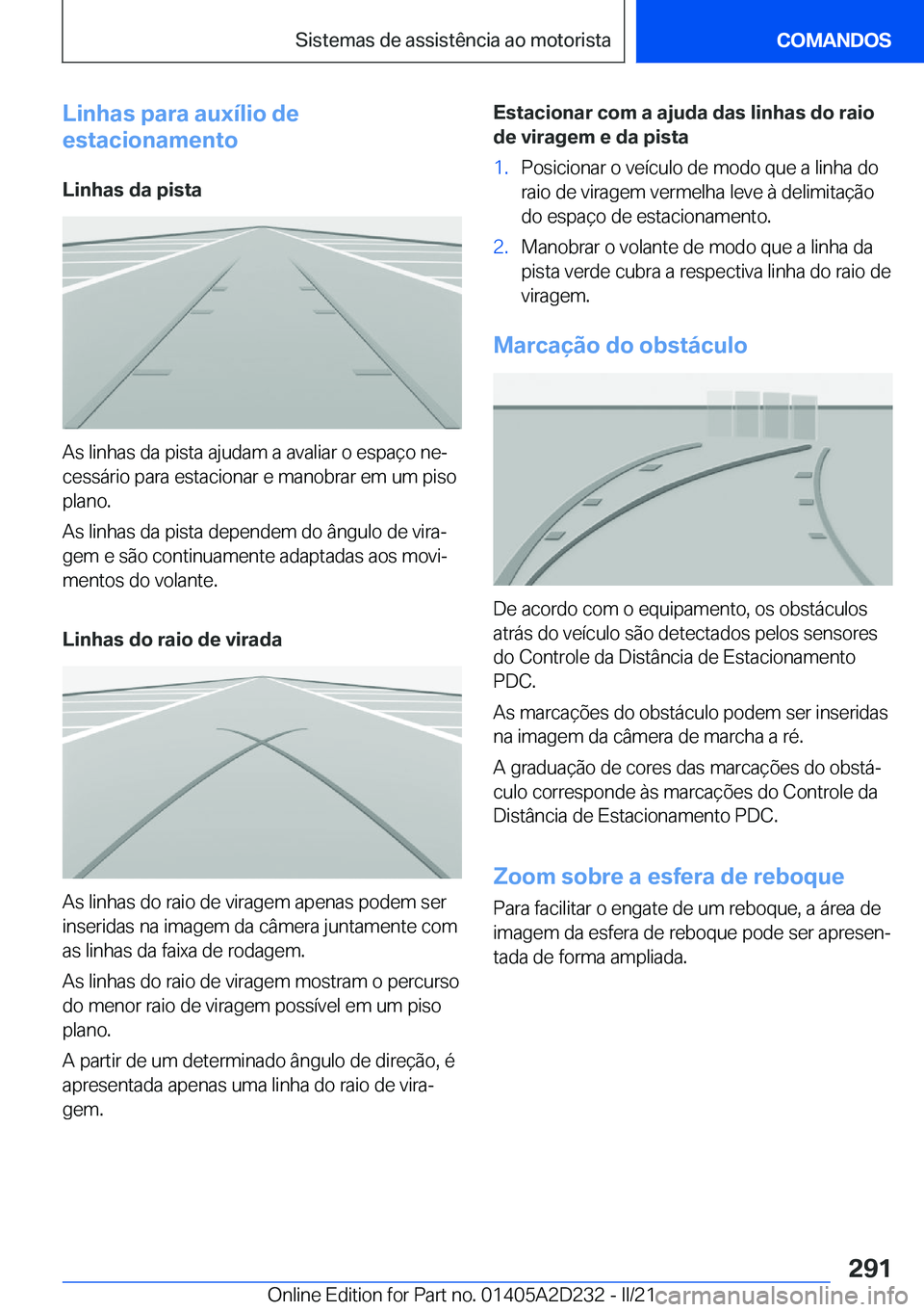 BMW X6 M 2021  Manual do condutor (in Portuguese) �L�i�n�h�a�s��p�a�r�a��a�u�x�