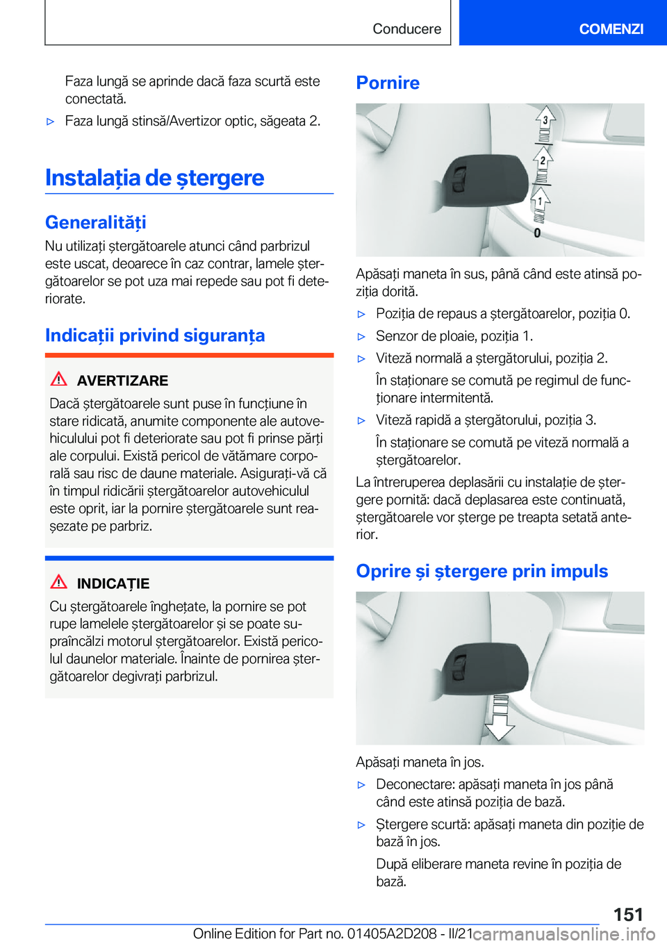 BMW X6 M 2021  Ghiduri De Utilizare (in Romanian) �F�a�z�a��l�u�n�g�ă��s�e��a�p�r�i�n�d�e��d�a�c�ă��f�a�z�a��s�c�u�r�t�ă��e�s�t�e
�c�o�n�e�c�t�a�t�ă�.'x�F�a�z�a��l�u�n�g�ă��s�t�i�n�s�ă�/�A�v�e�r�t�i�z�o�r��o�p�t�i�c�,��s�ă�g�e�a