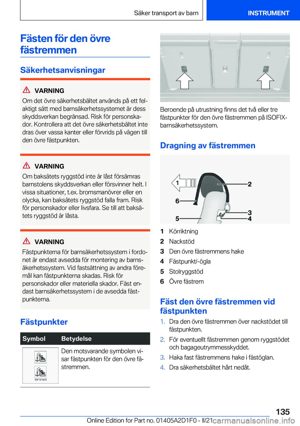 BMW X6 M 2021  InstruktionsbÖcker (in Swedish) �F�ä�s�t�e�n��f�