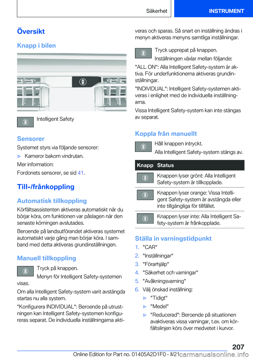 BMW X6 M 2021  InstruktionsbÖcker (in Swedish) �