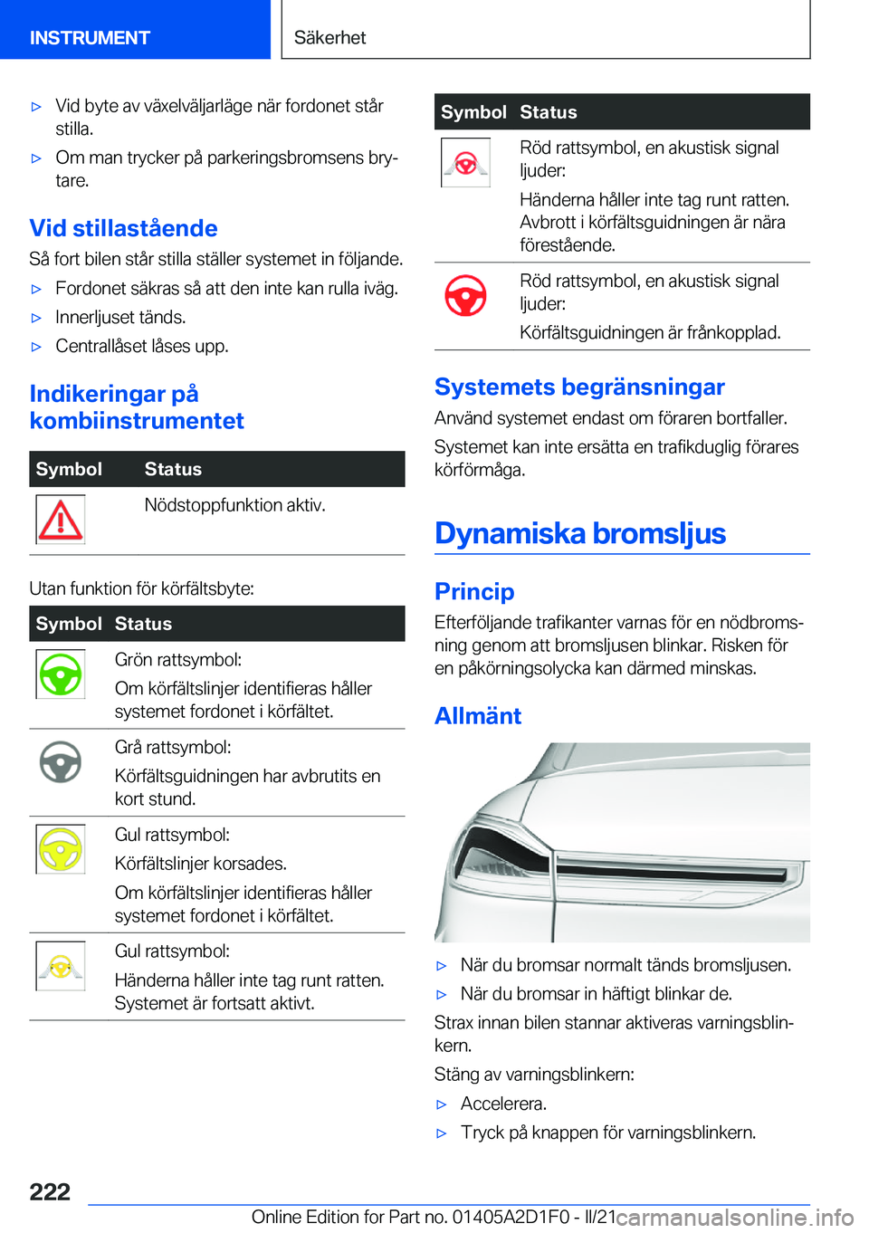 BMW X6 M 2021  InstruktionsbÖcker (in Swedish) 'x�V�i�d��b�y�t�e��a�v��v�ä�x�e�l�v�ä�l�j�a�r�l�ä�g�e��n�ä�r��f�o�r�d�o�n�e�t��s�t�å�r
�s�t�i�l�l�a�.'x�O�m��m�a�n��t�r�y�c�k�e�r��p�å��p�a�r�k�e�r�i�n�g�s�b�r�o�m�s�e�n�s��b�