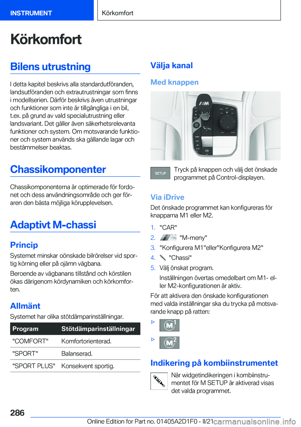 BMW X6 M 2021  InstruktionsbÖcker (in Swedish) �K�