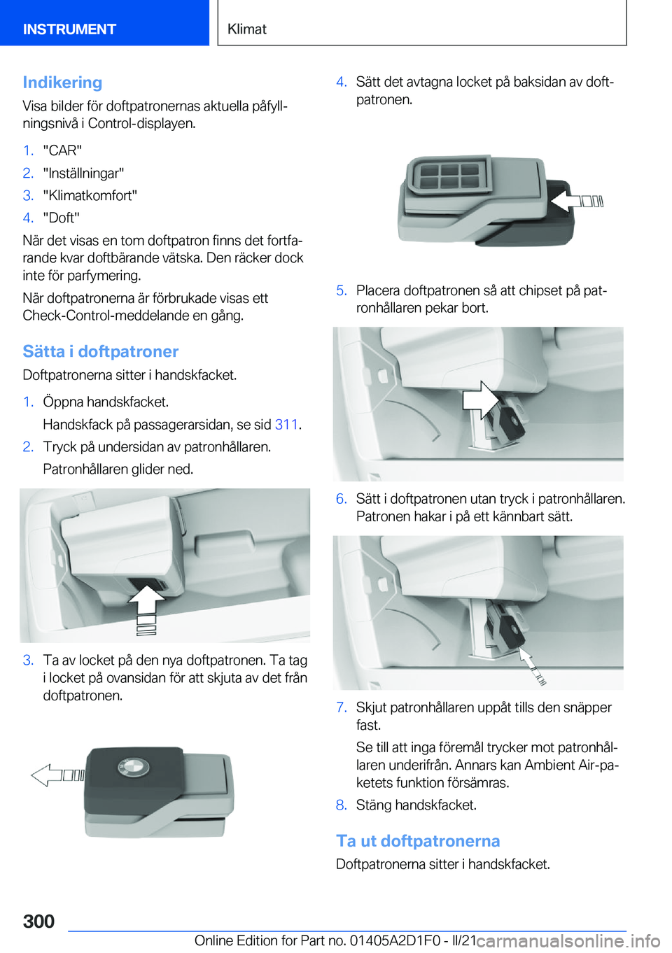 BMW X6 M 2021  InstruktionsbÖcker (in Swedish) �I�n�d�i�k�e�r�i�n�g
�V�i�s�a��b�i�l�d�e�r��f�