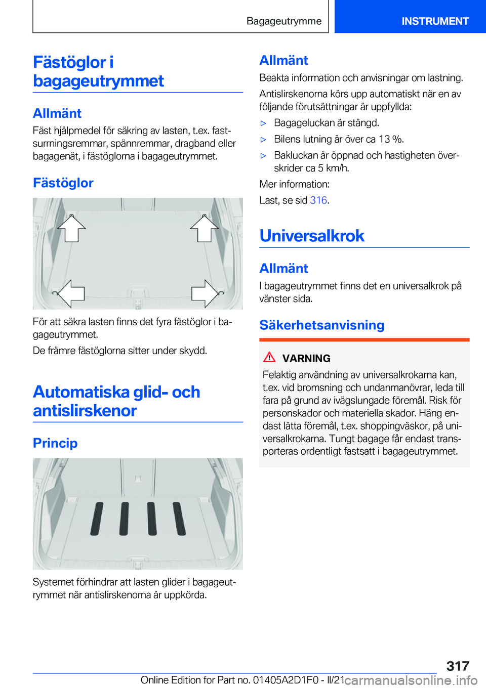 BMW X6 M 2021  InstruktionsbÖcker (in Swedish) �F�ä�s�t�