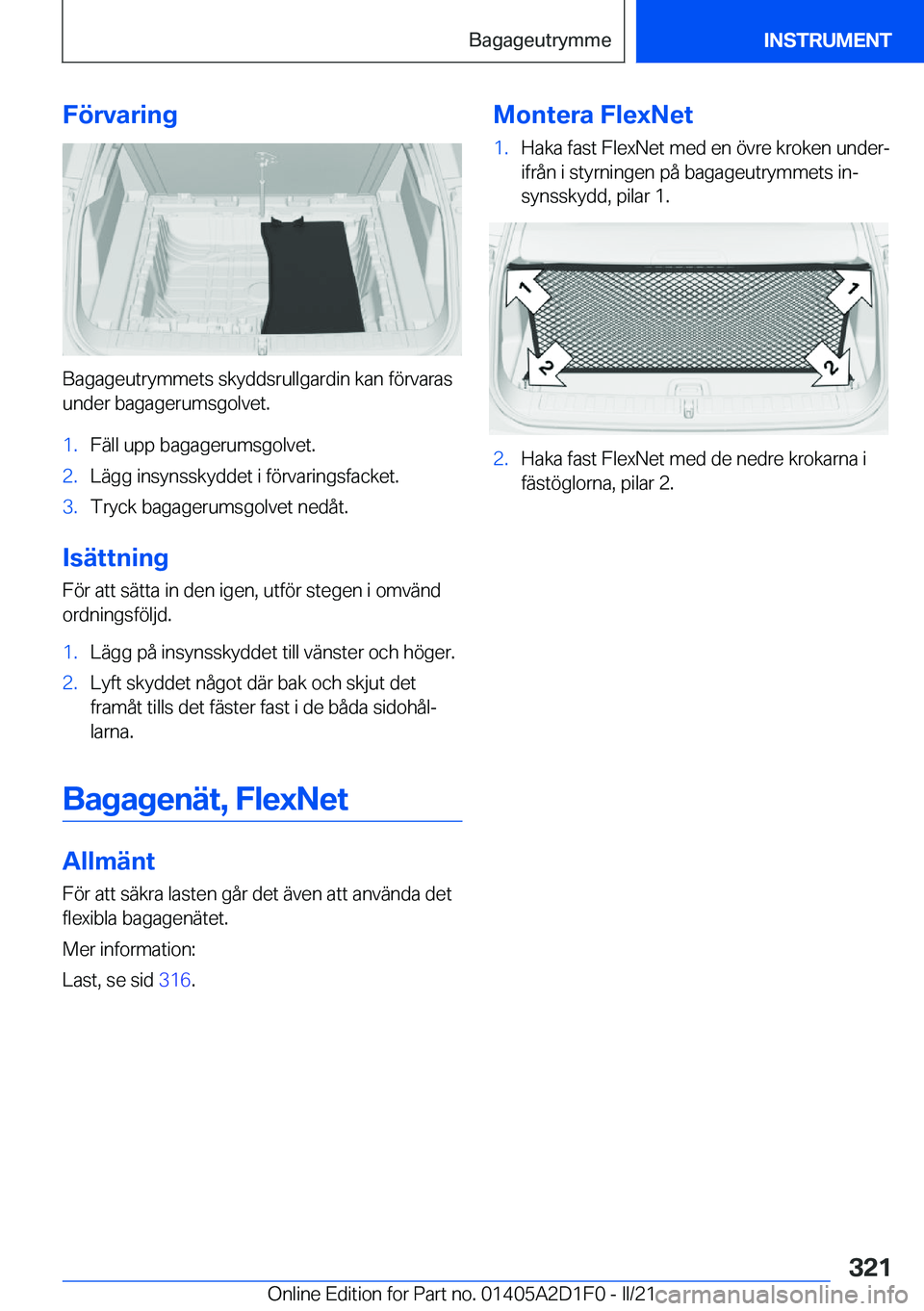 BMW X6 M 2021  InstruktionsbÖcker (in Swedish) �F�
