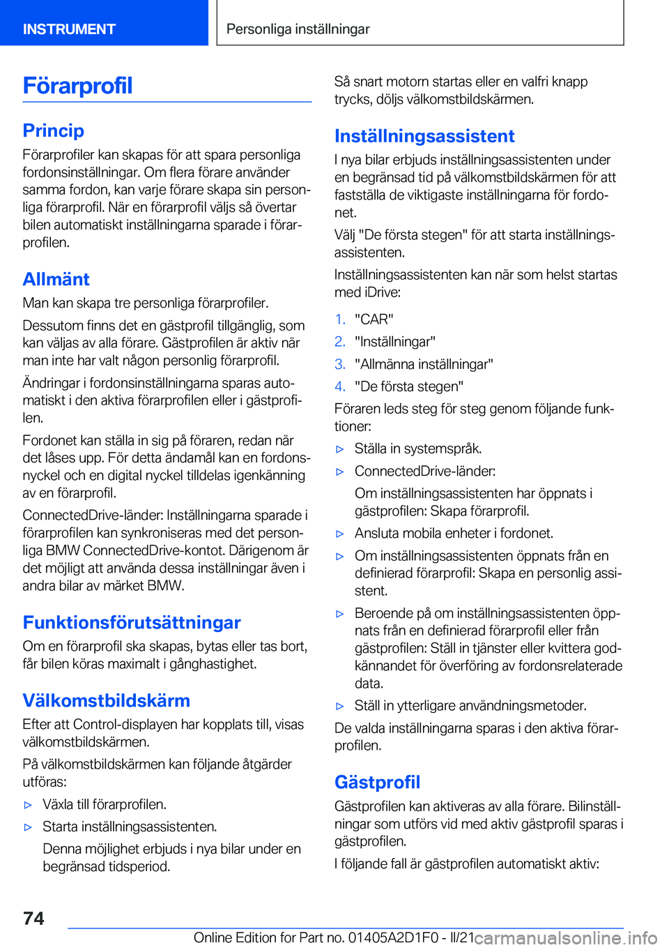BMW X6 M 2021  InstruktionsbÖcker (in Swedish) �F�
