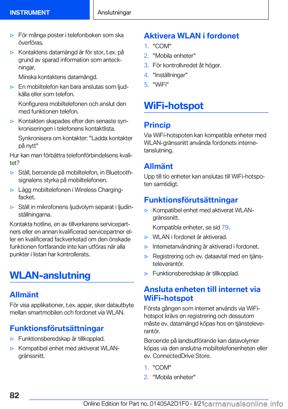 BMW X6 M 2021  InstruktionsbÖcker (in Swedish) 'x�F�