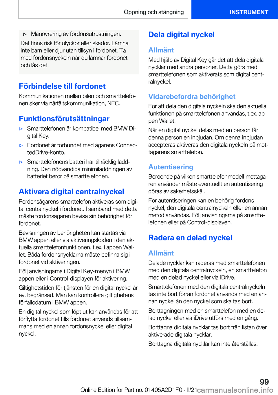 BMW X6 M 2021  InstruktionsbÖcker (in Swedish) 'x�M�a�n�