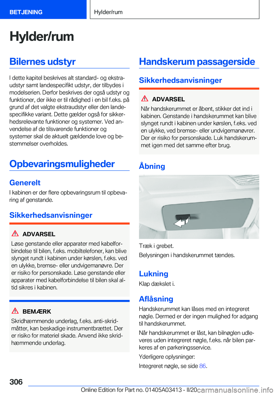 BMW X6 M 2020  InstruktionsbØger (in Danish) �H�y�l�d�e�r�/�r�u�m�B�i�l�e�r�n�e�s��u�d�s�t�y�r
�I��d�e�t�t�e��k�a�p�i�t�e�l��b�e�s�k�r�i�v�e�s��a�l�t��s�t�a�n�d�a�r�d�-��o�g��e�k�s�t�r�aj
�u�d�s�t�y�r��s�a�m�t��l�a�n�d�e�s�p�e�c�i�f�i