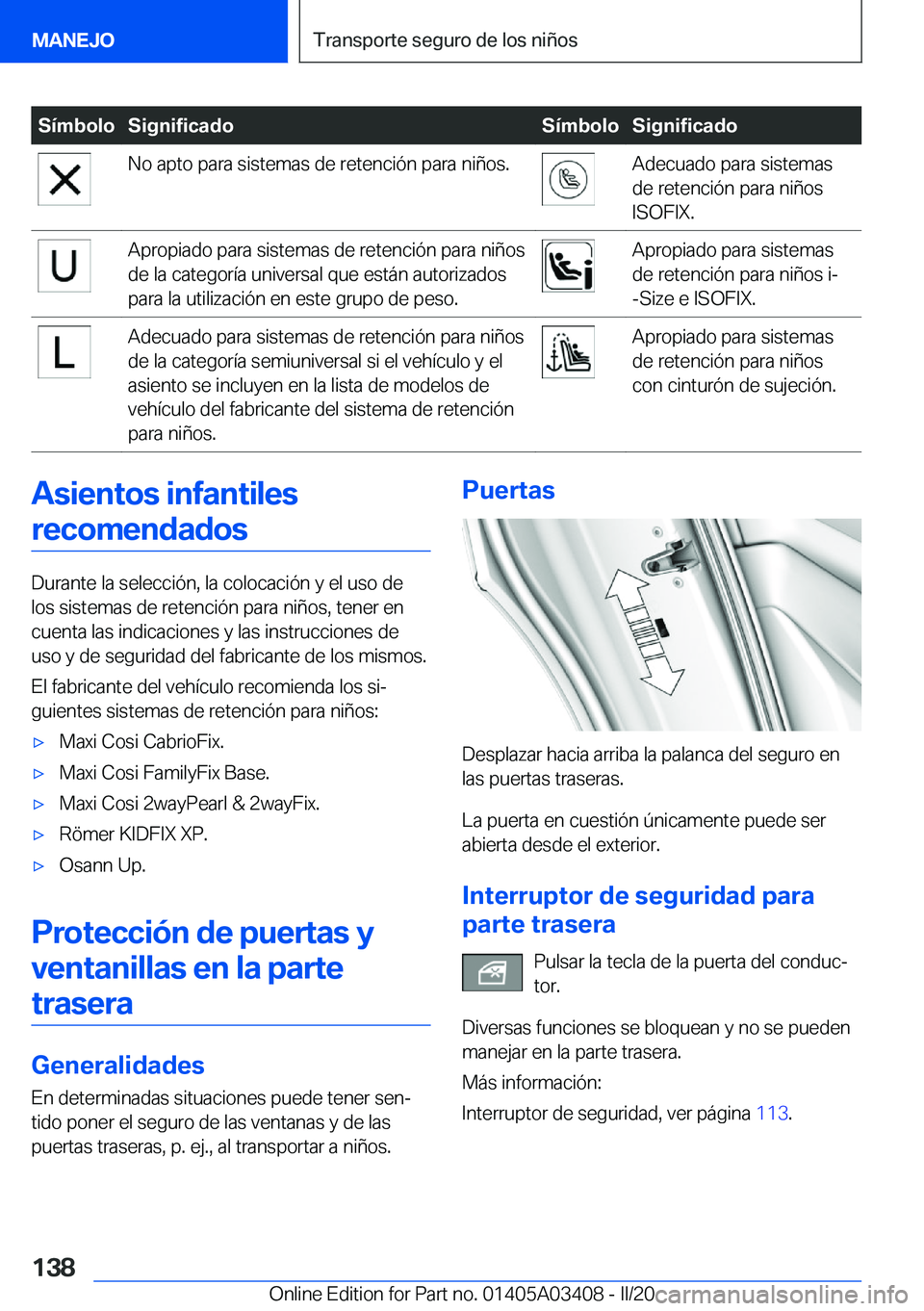 BMW X6 M 2020  Manuales de Empleo (in Spanish) �S�