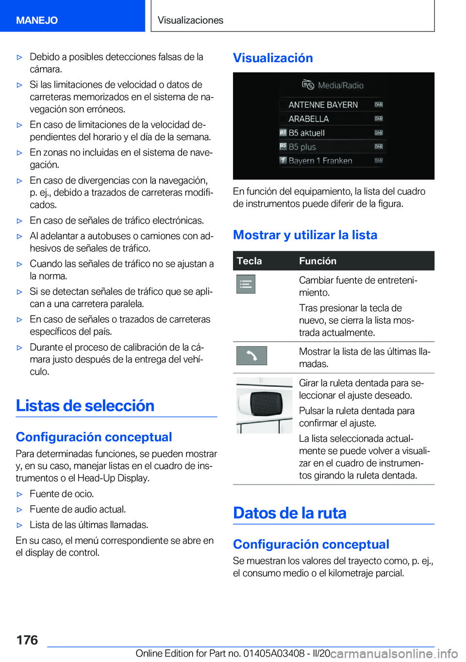 BMW X6 M 2020  Manuales de Empleo (in Spanish) 'x�D�e�b�i�d�o��a��p�o�s�i�b�l�e�s��d�e�t�e�c�c�i�o�n�e�s��f�a�l�s�a�s��d�e��l�a�c�