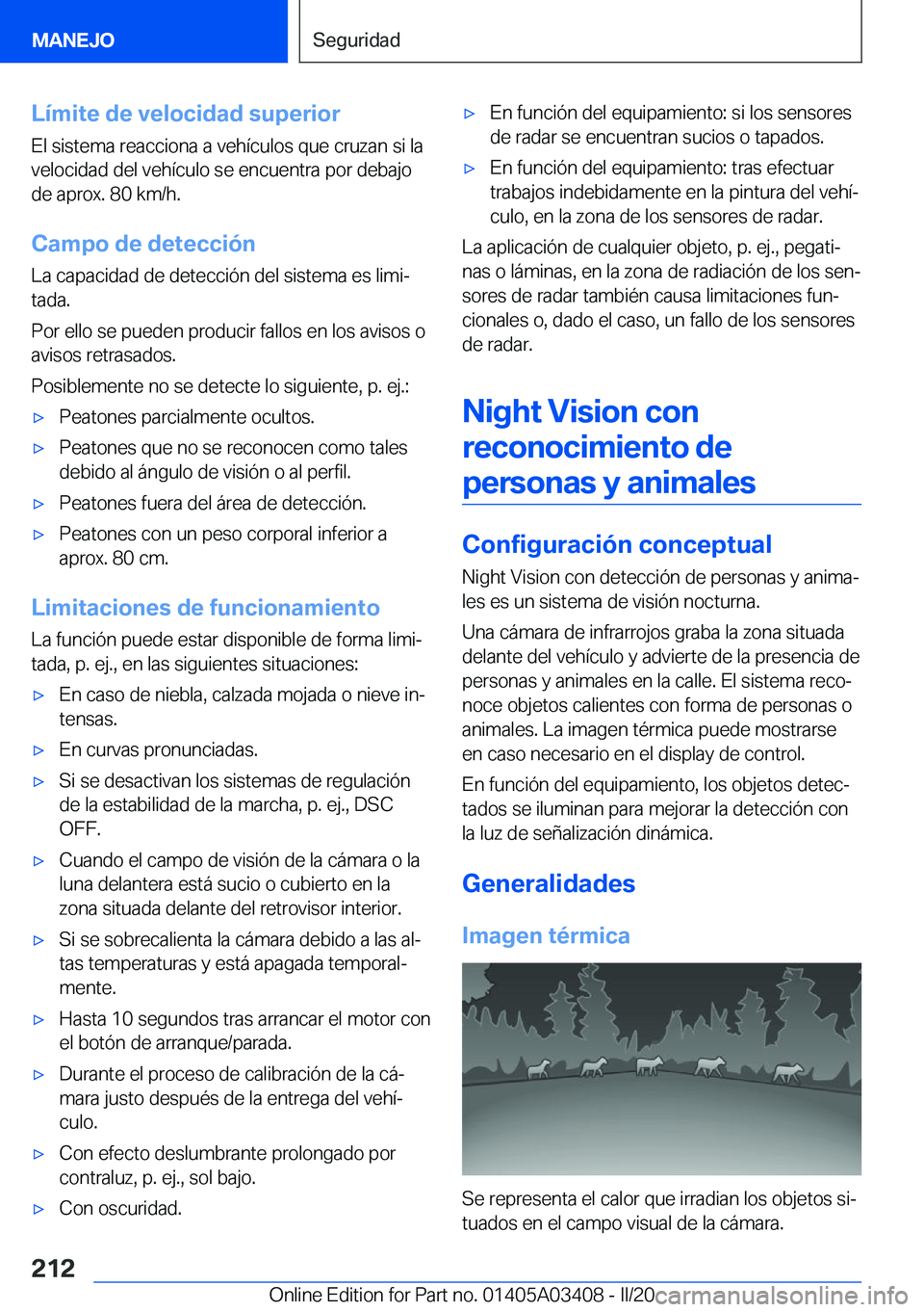 BMW X6 M 2020  Manuales de Empleo (in Spanish) �L�