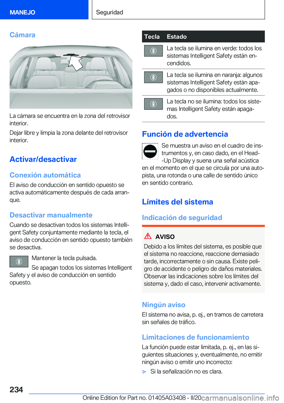 BMW X6 M 2020  Manuales de Empleo (in Spanish) �C�