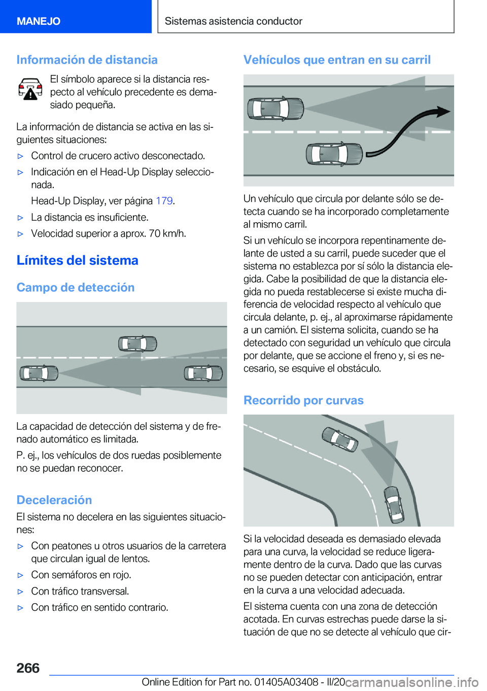 BMW X6 M 2020  Manuales de Empleo (in Spanish) �I�n�f�o�r�m�a�c�i�