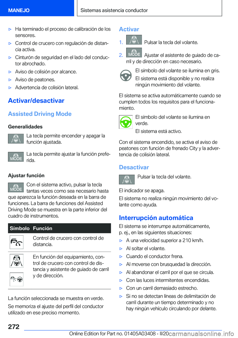 BMW X6 M 2020  Manuales de Empleo (in Spanish) 'x�H�a��t�e�r�m�i�n�a�d�o��e�l��p�r�o�c�e�s�o��d�e��c�a�l�i�b�r�a�c�i�