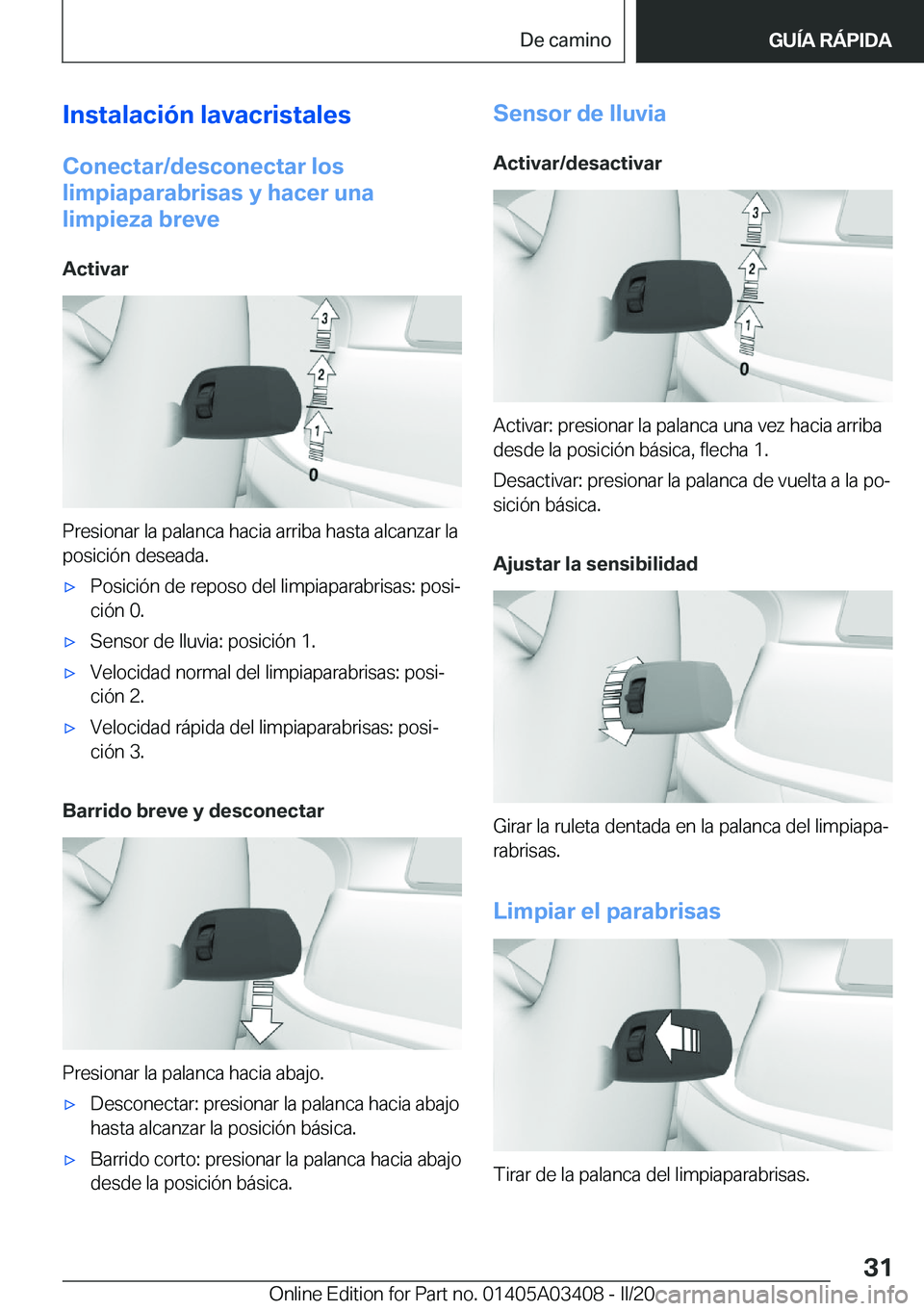 BMW X6 M 2020  Manuales de Empleo (in Spanish) �I�n�s�t�a�l�a�c�i�