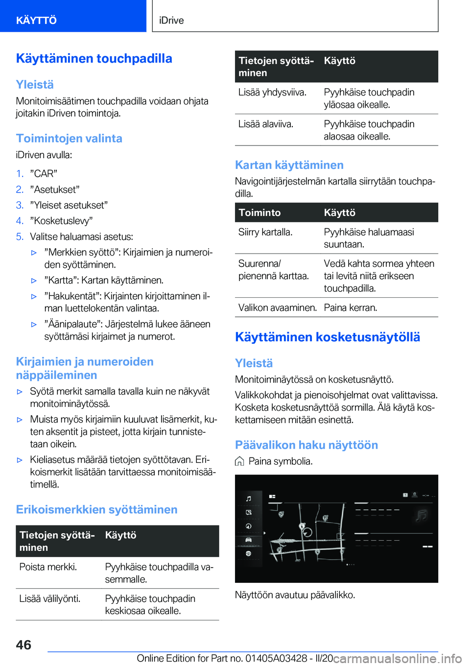 BMW X6 M 2020  Omistajan Käsikirja (in Finnish) �K�