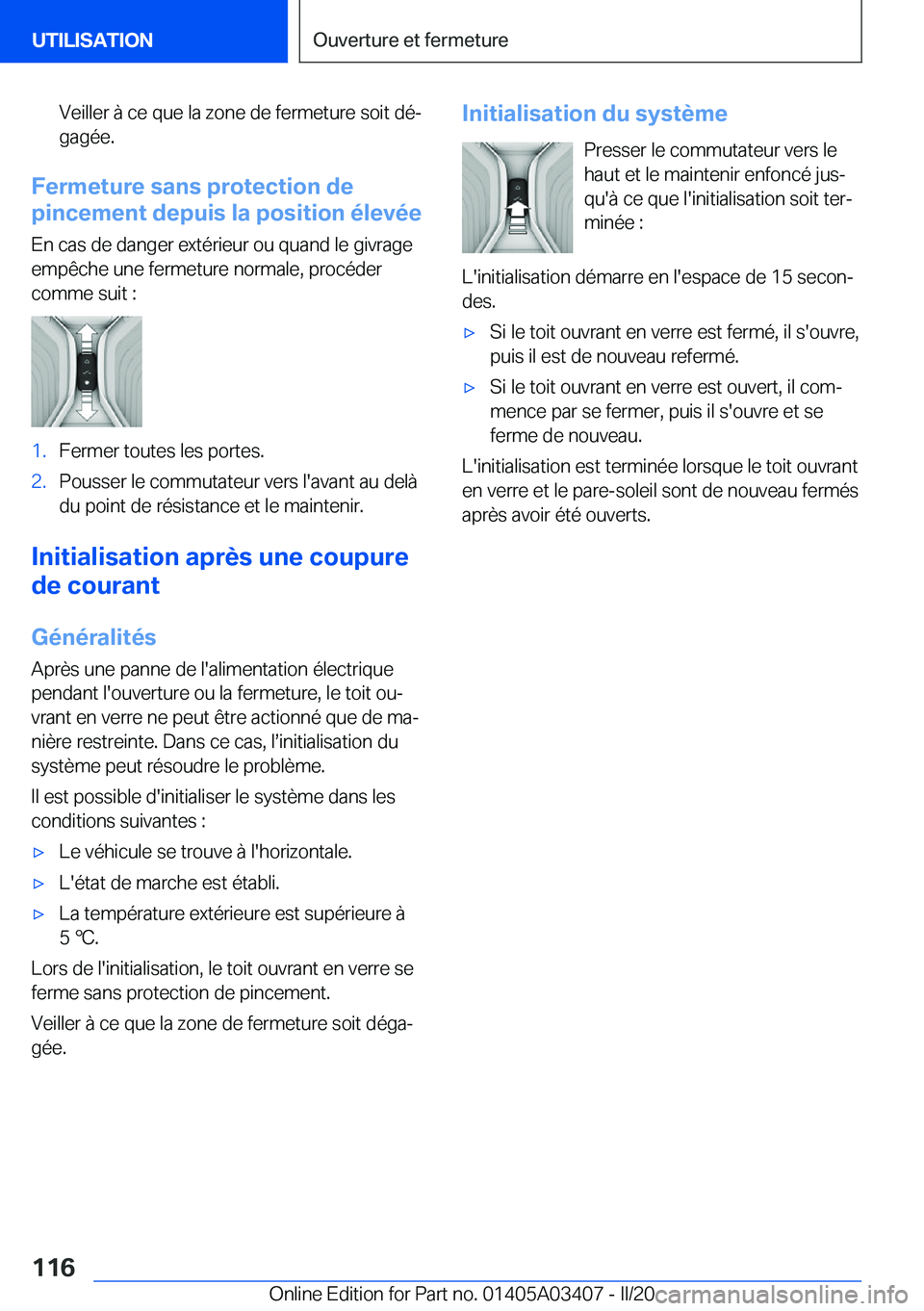 BMW X6 M 2020  Notices Demploi (in French) �V�e�i�l�l�e�r��