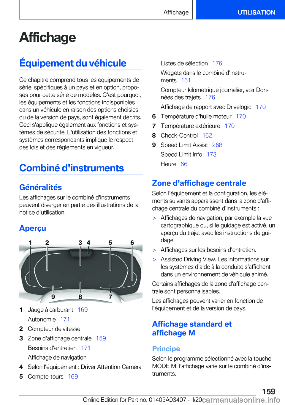 BMW X6 M 2020  Notices Demploi (in French) �A�f�f�i�c�h�a�g�e�