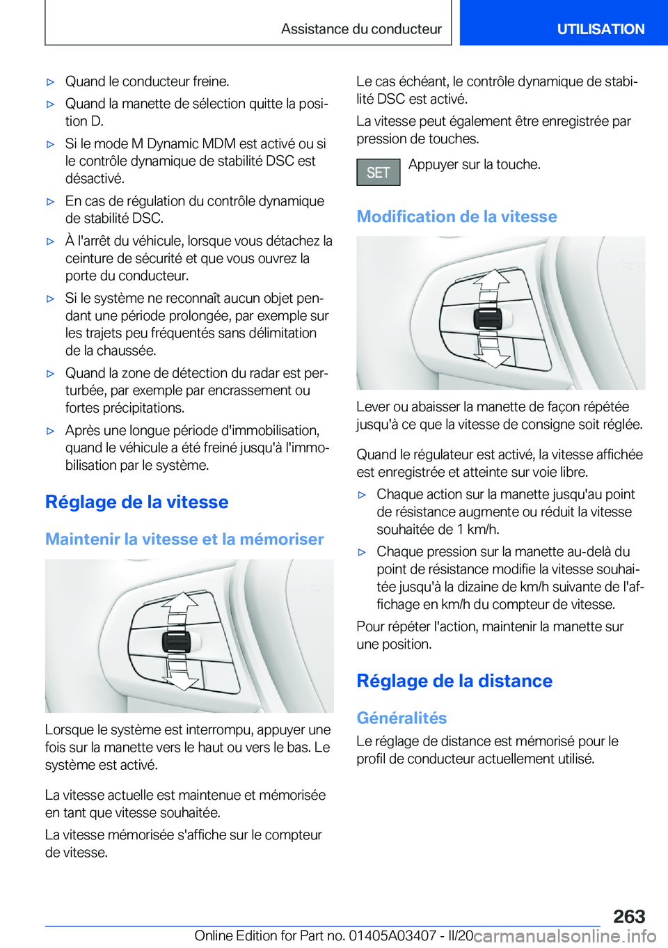 BMW X6 M 2020  Notices Demploi (in French) 'x�Q�u�a�n�d��l�e��c�o�n�d�u�c�t�e�u�r��f�r�e�i�n�e�.'x�Q�u�a�n�d��l�a��m�a�n�e�t�t�e��d�e��s�é�l�e�c�t�i�o�n��q�u�i�t�t�e��l�a��p�o�s�ij
�t�i�o�n��D�.'x�S�i��l�e��m�o�d�e�