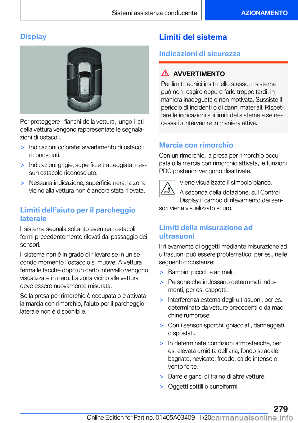 BMW X6 M 2020  Libretti Di Uso E manutenzione (in Italian) �D�i�s�p�l�a�y
�P�e�r��p�r�o�t�e�g�g�e�r�e��i��f�i�a�n�c�h�i��d�e�l�l�a��v�e�t�t�u�r�a�,��l�u�n�g�o��i��l�a�t�i�d�e�l�l�a��v�e�t�t�u�r�a��v�e�n�g�o�n�o��r�a�p�p�r�e�s�e�n�t�a�t�e��l�e��s�