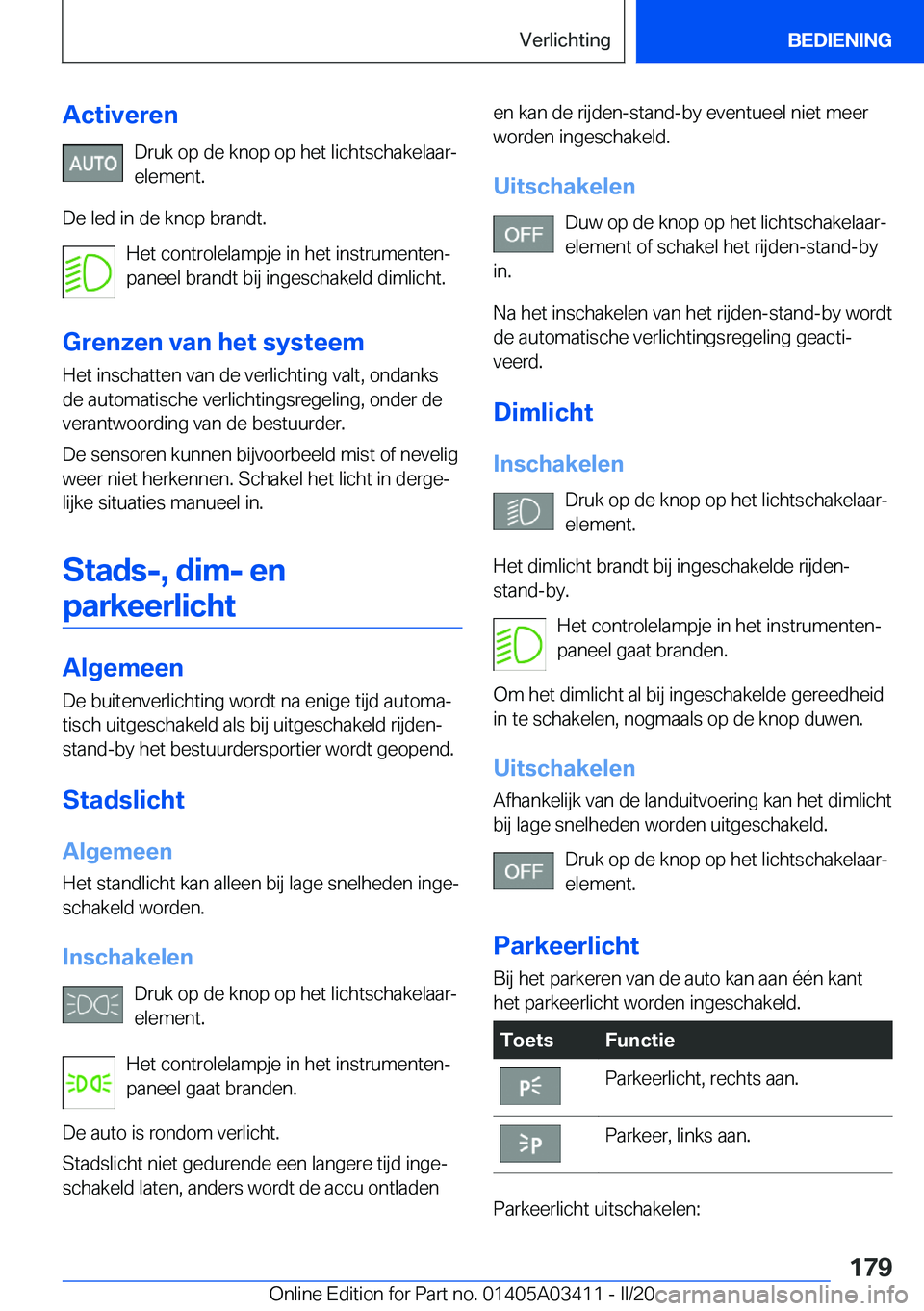 BMW X6 M 2020  Instructieboekjes (in Dutch) �A�c�t�i�v�e�r�e�n�D�r�u�k��o�p��d�e��k�n�o�p��o�p��h�e�t��l�i�c�h�t�s�c�h�a�k�e�l�a�a�rj�e�l�e�m�e�n�t�.
�D�e��l�e�d��i�n��d�e��k�n�o�p��b�r�a�n�d�t�. �H�e�t��c�o�n�t�r�o�l�e�l�a�m�p�j�e