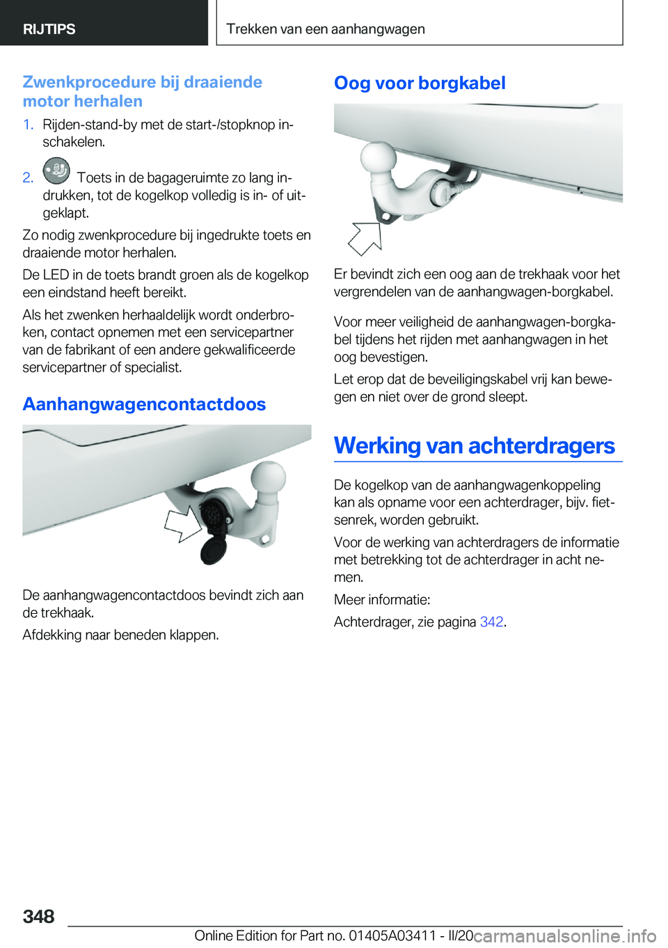BMW X6 M 2020  Instructieboekjes (in Dutch) �Z�w�e�n�k�p�r�o�c�e�d�u�r�e��b�i�j��d�r�a�a�i�e�n�d�e
�m�o�t�o�r��h�e�r�h�a�l�e�n�1�.�R�i�j�d�e�n�-�s�t�a�n�d�-�b�y��m�e�t��d�e��s�t�a�r�t�-�/�s�t�o�p�k�n�o�p��i�nj �s�c�h�a�k�e�l�e�n�.�2�.�