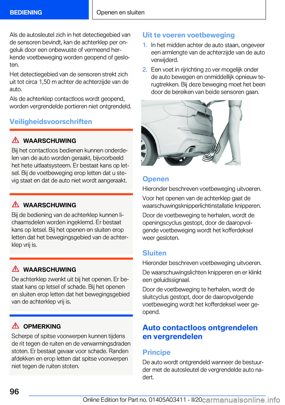 BMW X6 M 2020  Instructieboekjes (in Dutch) �A�l�s��d�e��a�u�t�o�s�l�e�u�t�e�l��z�i�c�h��i�n��h�e�t��d�e�t�e�c�t�i�e�g�e�b�i�e�d��v�a�n�d�e��s�e�n�s�o�r�e�n��b�e�v�i�n�d�t�,��k�a�n��d�e��a�c�h�t�e�r�k�l�e�p��p�e�r��o�nj
�g�e�l�u�
