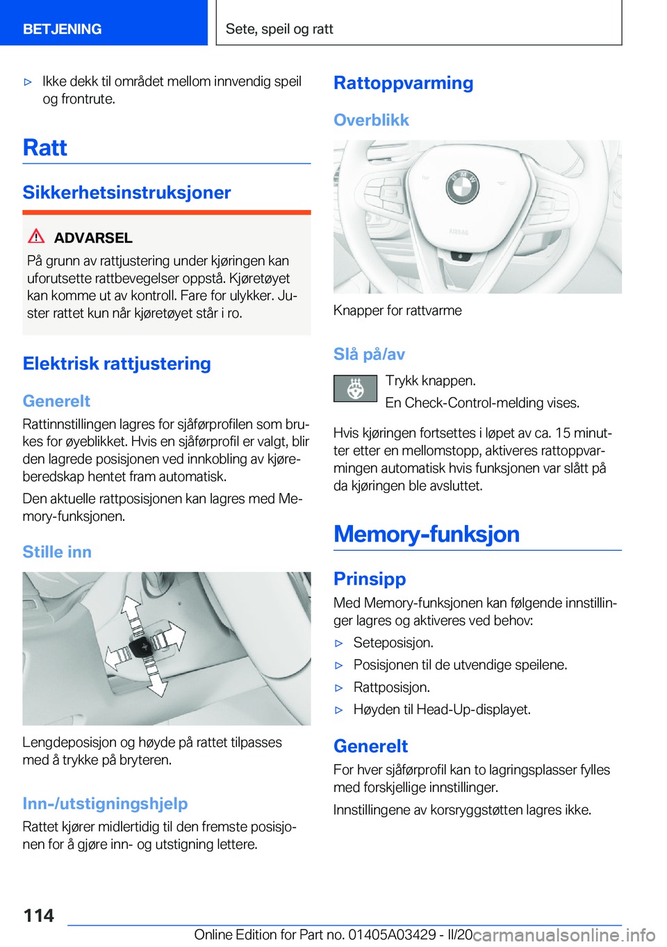 BMW X6 M 2020  InstruksjonsbØker (in Norwegian) 'x�I�k�k�e��d�e�k�k��t�i�l��o�m�r�å�d�e�t��m�e�l�l�o�m��i�n�n�v�e�n�d�i�g��s�p�e�i�l
�o�g��f�r�o�n�t�r�u�t�e�.
�R�a�t�t
�S�i�k�k�e�r�h�e�t�s�i�n�s�t�r�u�k�s�j�o�n�e�r
�A�D�V�A�R�S�E�L
�P�