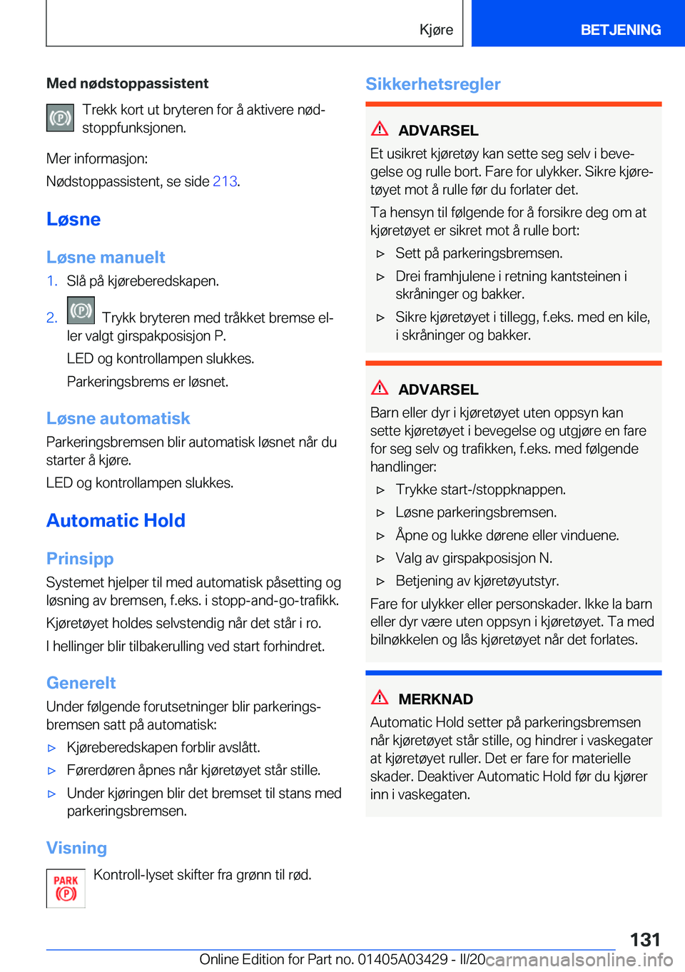 BMW X6 M 2020  InstruksjonsbØker (in Norwegian) �M�e�d��n�