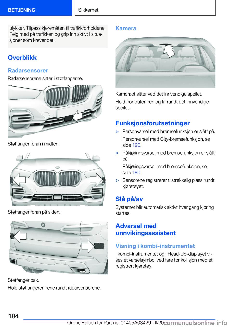 BMW X6 M 2020  InstruksjonsbØker (in Norwegian) �u�l�y�k�k�e�r�.��T�i�l�p�a�s�s��k�j�