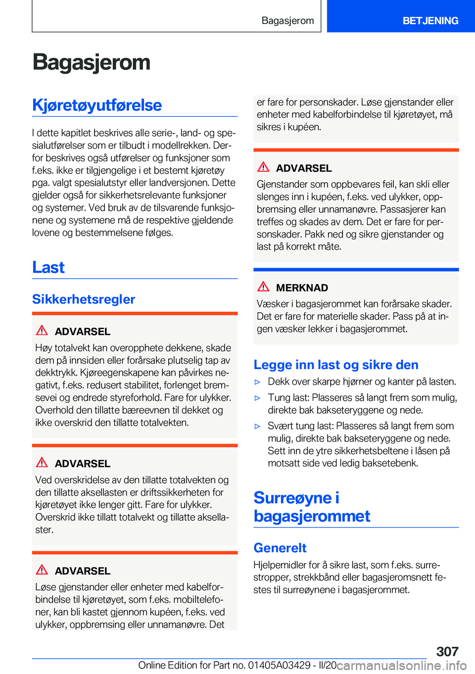 BMW X6 M 2020  InstruksjonsbØker (in Norwegian) �B�a�g�a�s�j�e�r�o�m�K�j�