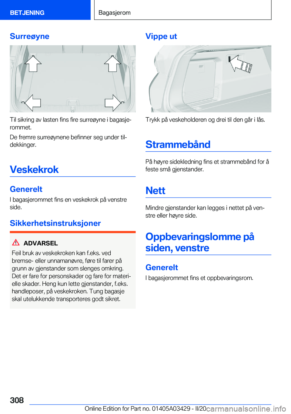 BMW X6 M 2020  InstruksjonsbØker (in Norwegian) �S�u�r�r�e�
